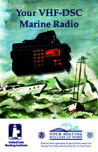 Your VHF-DSC Marine Radio United Safe Boating Institute