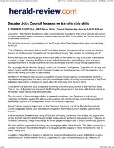 Decatur Jobs Council focuse...