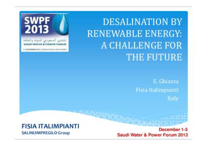 Microsoft PowerPoint - DESALINATION AND RENEWABLE ENERGY.pptx