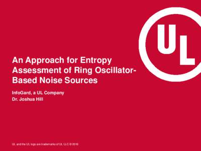 An Approach for Entropy Assessment of Ring Oscillator-Based Noise Sources