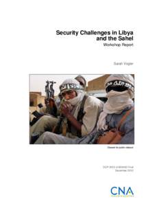 Microsoft Word - Final Security Challenges in the Sahel Conference Report with Signature.docm