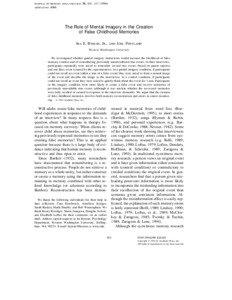 JOURNAL OF MEMORY AND LANGUAGE ARTICLE NO.