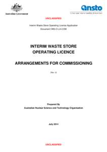 Microsoft Word - IWS-O-LA-COM Operating Licence_Commissioning Plan_Final.doc