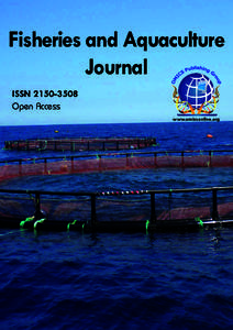 Fisheries and Aquaculture Journal ISSNOpen Access www.omicsonline.org