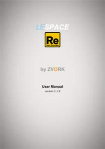 LESPACE  by ZVORK User Manual version 1.1.0