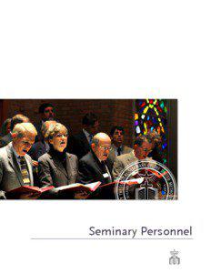 Seminary Personnel  Board	of	Governors	of	Wesley	Theological	Seminary