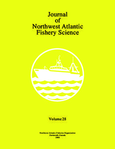 Journal of Northwest Atlantic Fishery Science  Volume 28