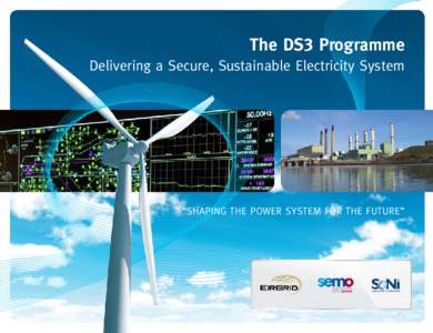 The DS3 Programme Delivering a Secure, Sustainable Electricity System “Shaping the Power System for the Future”  The EirGrid Group