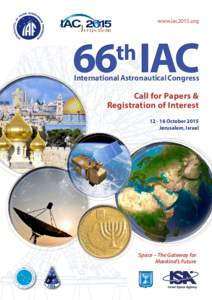 www.iac2015.org  66  IAC th  International Astronautical Congress