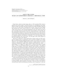 BULLETIN (New Series) OF THE AMERICAN MATHEMATICAL SOCIETY Volume 43, Number 4, October 2006, Pages 567–573