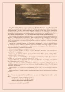 Alphonse Legros Université de Bourgogne & Musée des Beaux-Arts de Dijon 4 & 5 mai 2017 Appel à communications  Né à Dijon en 1837, Alphonse Legros aurait fréquenté l’École des Beaux-Arts de sa ville natale avan