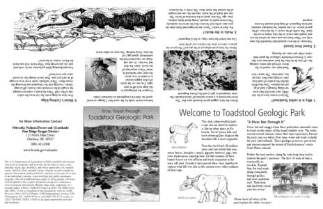 Badlands / Footprint / Physical geography / Geography of the United States / Toadstool Geologic Park / Geology / Sedimentary rock