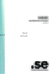 DNSSEC Key Maintenance Analysis_final