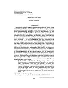 BULLETIN (New Series) OF THE AMERICAN MATHEMATICAL SOCIETY Volume 46, Number 2, April 2009, Pages 255–308 S01249-X Article electronically published on January 29, 2009