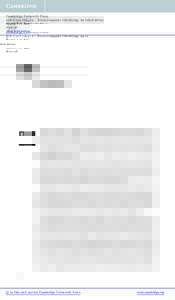 Cambridge University Press9 - Brain-Computer Interfacing: An Introduction Rajesh P.N. Rao Excerpt More information