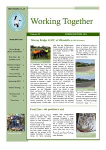 MID MURRAY LAP  Working Together Volume 39 Inside this issue: