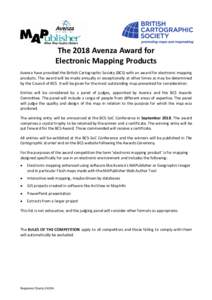 D06612_Avenza - The Avenza Award for Electronic Mapping Products