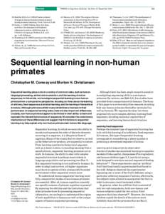 Review  TRENDS in Cognitive Sciences Vol.5 No.12 DecemberRaichle, M.E. et alPractice-related changes in human brain functional anatomy