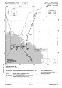 STANDARD ARRIVAL CHART INSTRUMENT (STAR) - ICAO RNAV (GNSS) STAR RWY 36 KEMI-TORNIO AERODROME