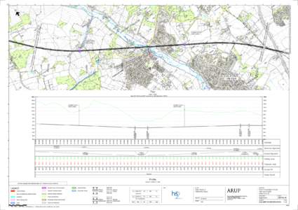 Route from Chalfont St Peter to Brentford Wood - drawing number HS2-ARP-00-DR-RW-05006