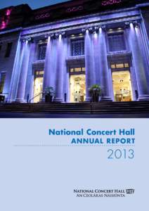 Castlebar Song Contest / Department of Communications /  Energy and Natural Resources / Raidi Teilifs ireann / RT Concert Orchestra / National Concert Hall / RT Performing Groups / National Theater and Concert Hall /  Taipei / David Brophy / Taiwan / Broadcasting / Classical music