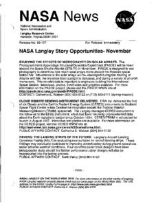 , NASA News  . N\d( ../