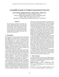 Acceptability Semantics for Weighted Argumentation Frameworks