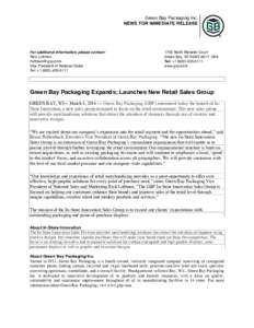 Microsoft Word - NEW In-Store Innovation Sales Group_PressRelease-DRAFT3 (1).docx