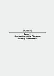 Chapter 8 Japan— Responding to the Changing