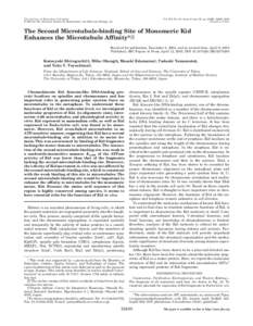 THE JOURNAL OF BIOLOGICAL CHEMISTRY © 2003 by The American Society for Biochemistry and Molecular Biology, Inc. Vol. 278, No. 25, Issue of June 20, pp –22465, 2003 Printed in U.S.A.