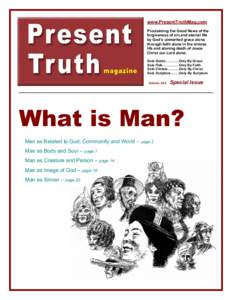 Microsoft Word - Present Truth vol 38.5 special issue What is Man.doc