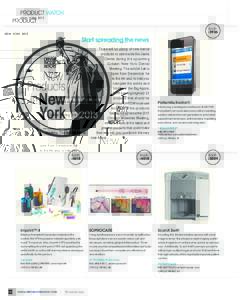 product Watch New York 2013 Booth  #3936