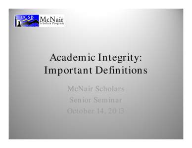 Microsoft PowerPoint - Academic Integrity_seniorsf2013