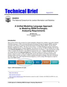 UML Approach to Modeling NIEM Exchanges - Analyzing Requirements