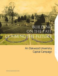 An Oakwood University Capital Campaign www.oakwood.edu  MEDIA CENTER