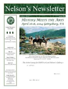 Nelson’s Newsletter Volume 11 Issue 1  Spring 2004