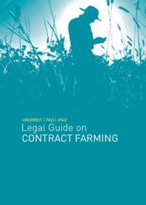 UNIDROIT FAO IFAD  Legal Guide on contract farming  UNIDROIT FAO IFAD
