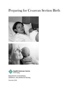Preparing for Cesarean Section Birth