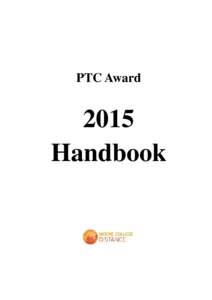 Microsoft Word - PTC Handbookdraft