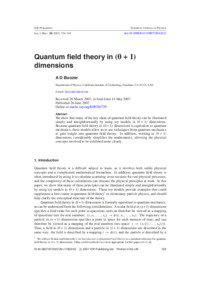 Quantum mechanics / Propagator / Feynman diagram / Hamiltonian / S-matrix / Yukawa interaction / Fermionic field / Perturbation theory / LSZ reduction formula / Physics / Quantum field theory / Particle physics