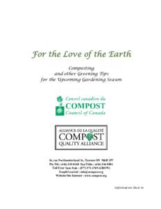 Microsoft Word - For the Love of the Earth Fact Sheets.docx