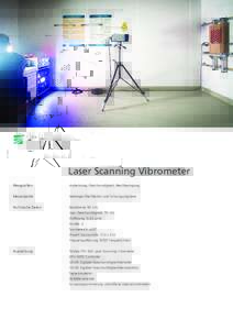 Flachlautsprecher 1 Laser Scanning Vibrometer Messgrößen
