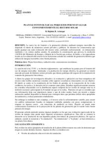 Acta de la XXXIX Reunión de Trabajo de la Asociación Argentina de Energías Renovables y Medio Ambiente Vol. 4, pp, 2016. Impreso en la Argentina. ISBN5  ASADES