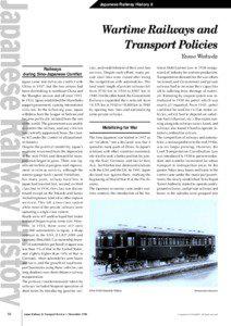 Japanese Railway History  Railways