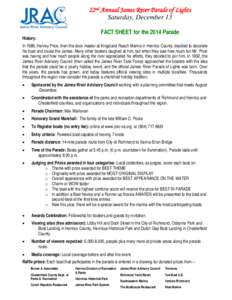 Microsoft Word - FACT SHEET with History-one page 2014