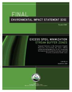 THIS PAGE IS INTENTIALLY BLANK  Final Environmental Impact Statement Excess Spoil Minimization - Stream Buffer Zones OSM-EIS-34