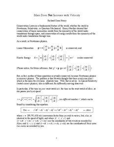 Proper time / Relativity / Special relativity / Momentum / Differential equation / Examples of differential equations / Schwarzschild geodesics / Physics / Time / Minkowski spacetime