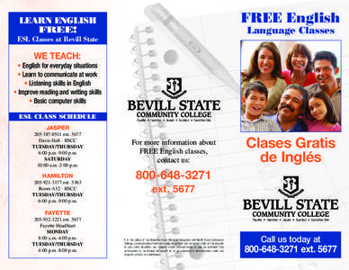 FREE English  LEARN ENGLISH FREE!  Language Classes