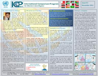 Issue # 2 November 2011 ICP… Determination Vs Challenge PPP and the Law of One Price