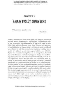 How Men Age: What Evolution Reveals about Male Health and Mortality - Chapter 1